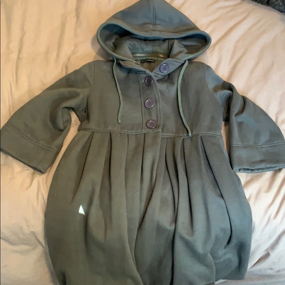 Gracia | Hooded Peacoat Style Coat